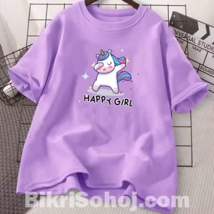 Drop Shoulder Ladies T-shirt